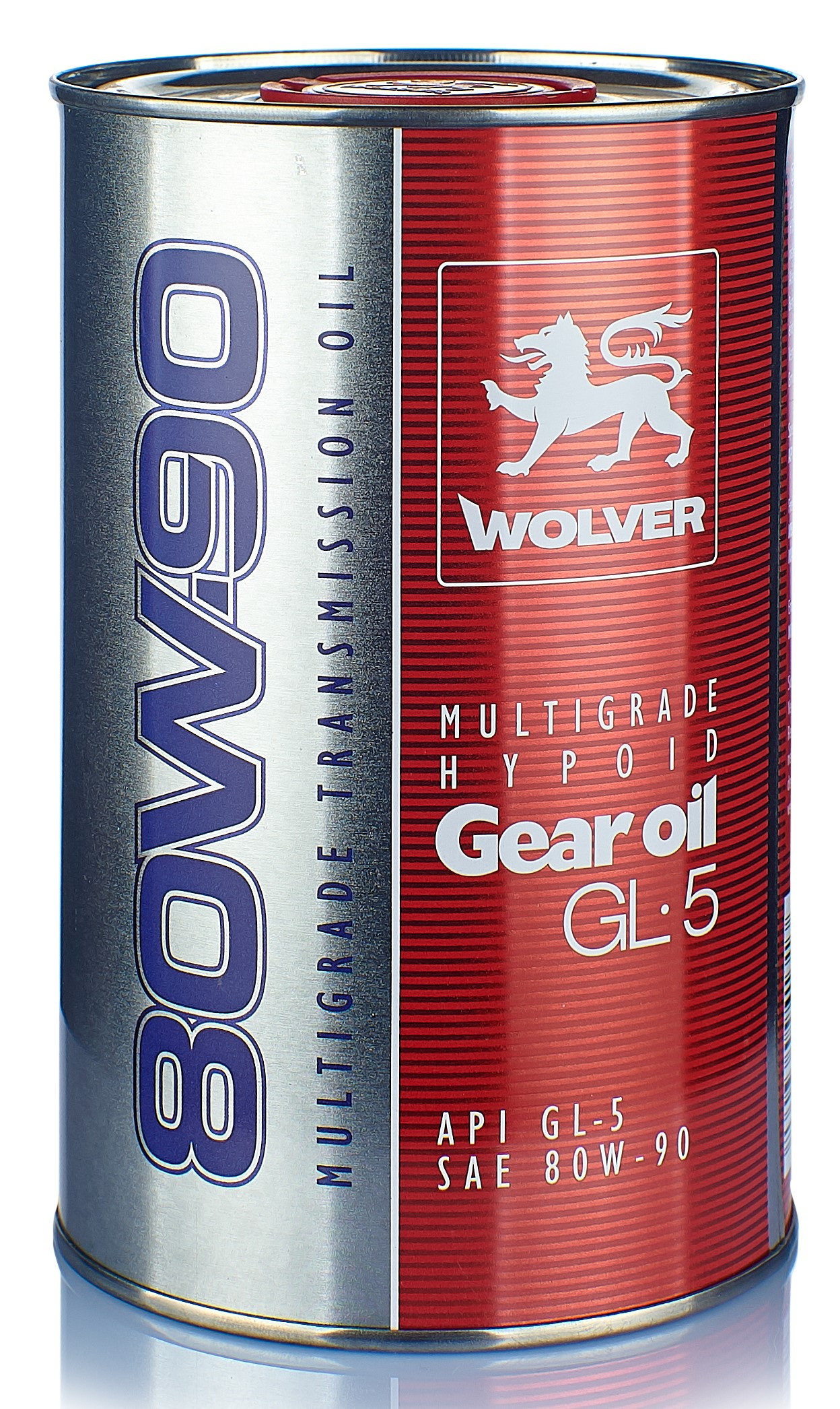 Масло трансм. WOLVER Multipurpose Hypoid Gear Oil 80W-90 GL-5 1.0л
