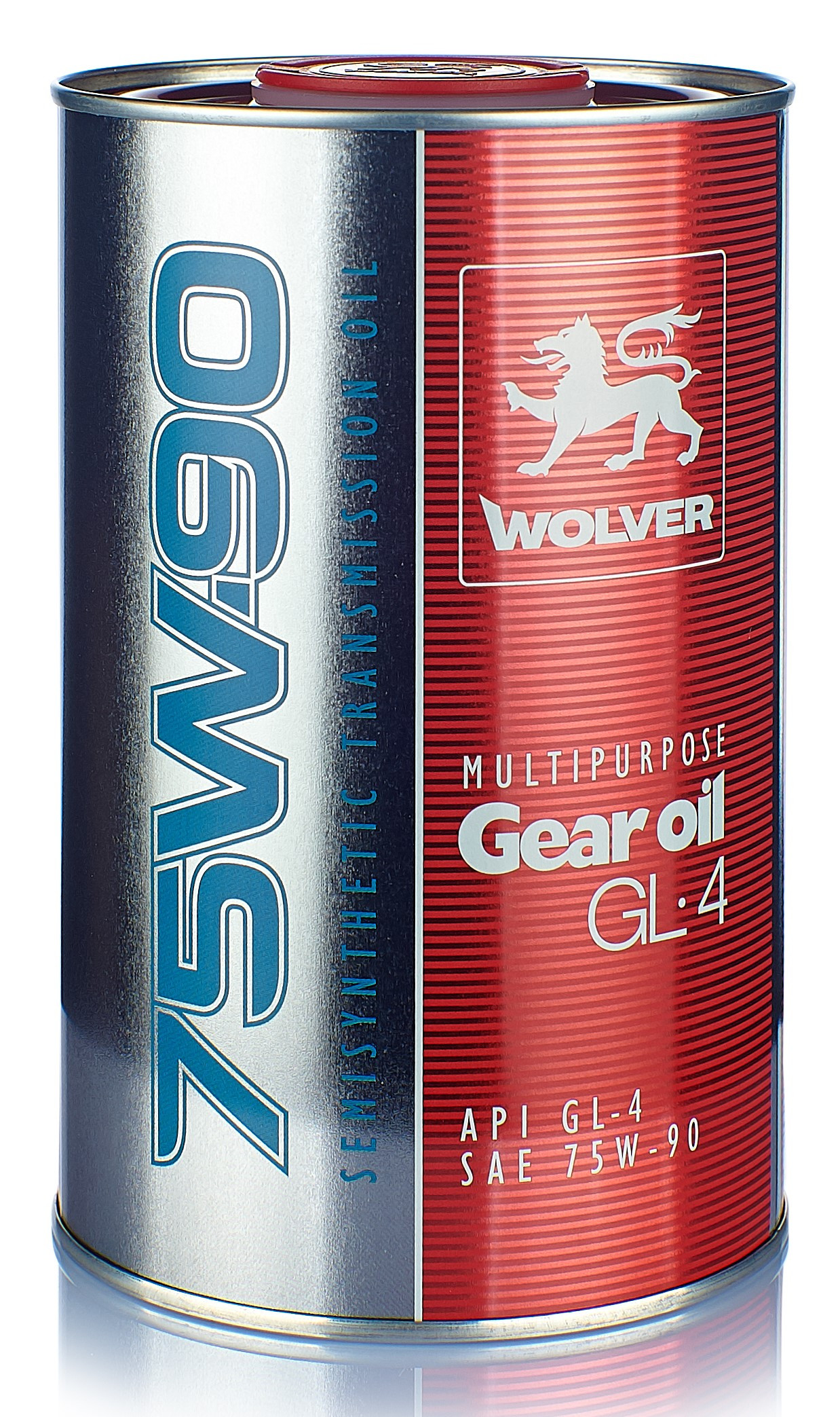 Масло трансм. WOLVER Multipurpose Gear Oil 75W-90 GL-4 1.0л
