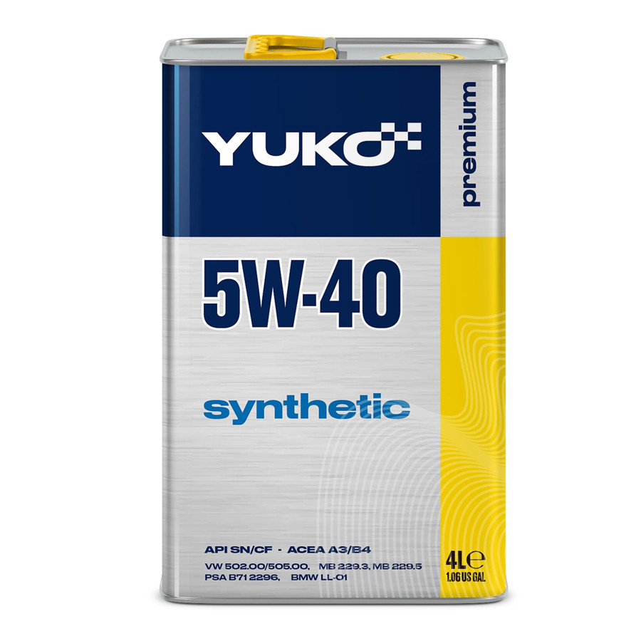 Масло моторне YUKO Synthetic 5W40 4.0л