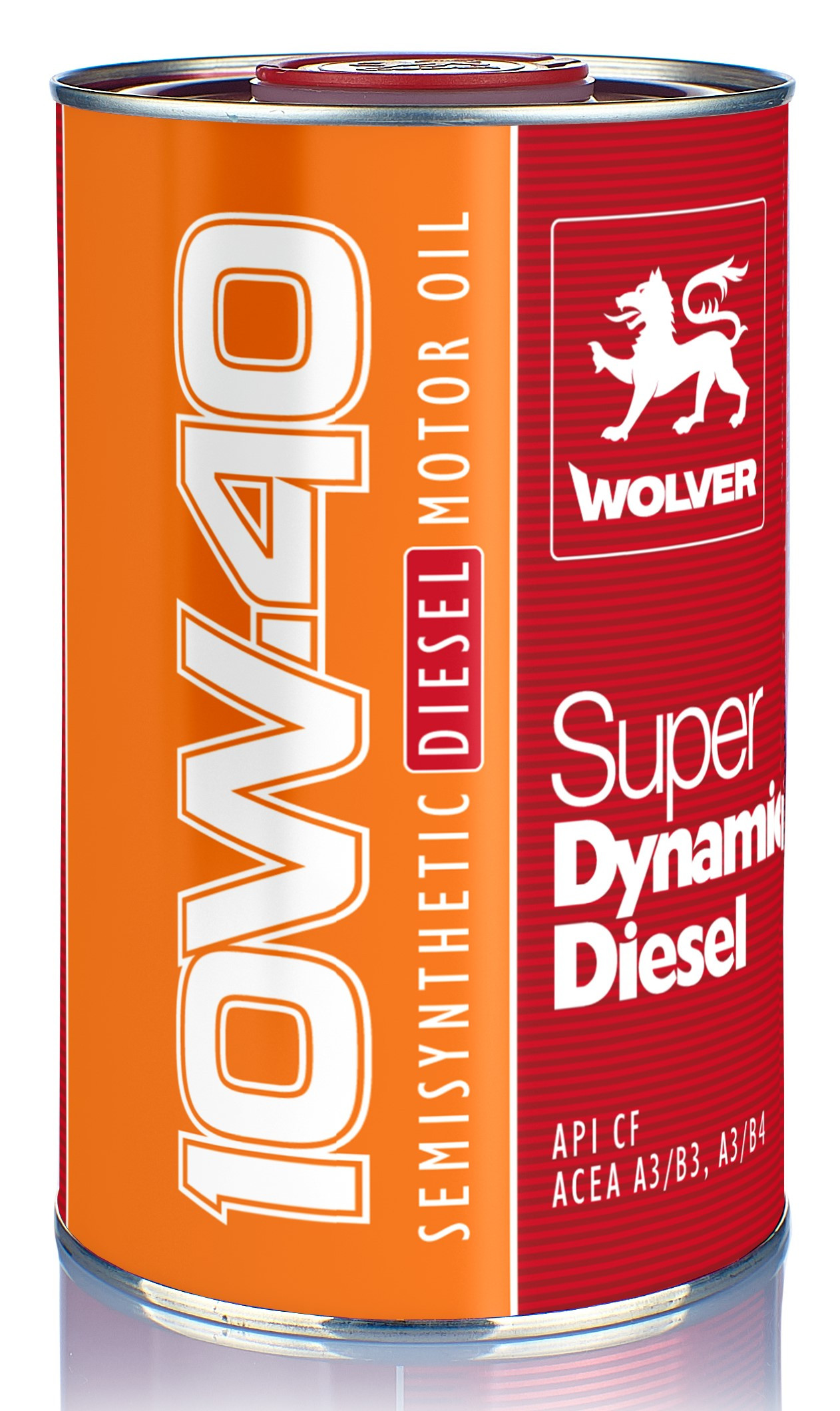 Масло моторное WOLVER Super Dynamic Diesel 10W-40 CF 1л