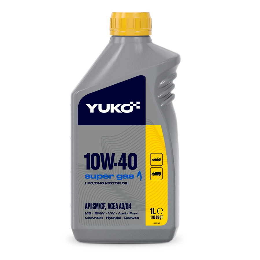 Масло моторне YUKO Super Gas 10W40 1.0л