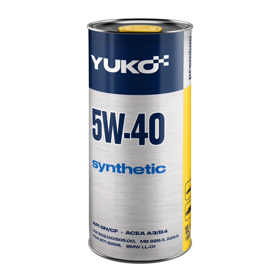 Масло моторное YUKO Synthetic 5W40 1.0л